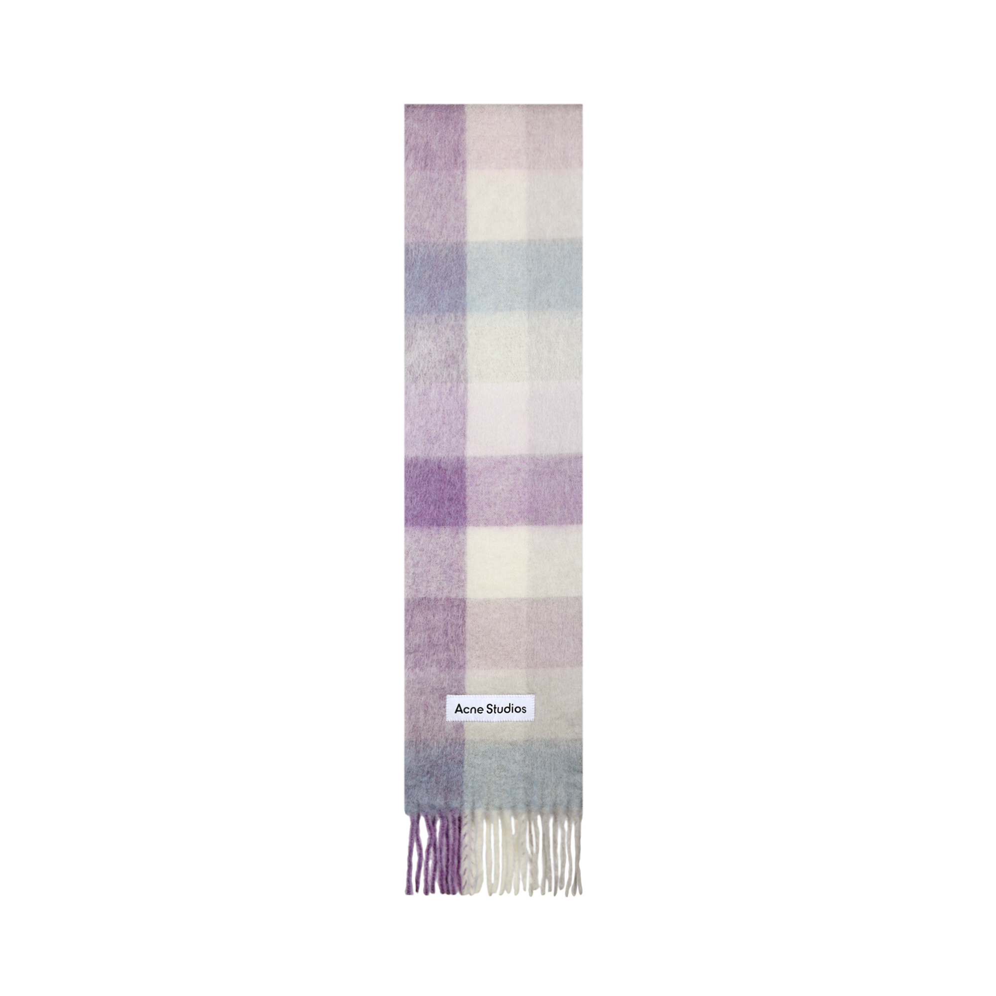 Шарф Acne Studios (фиолетовый)