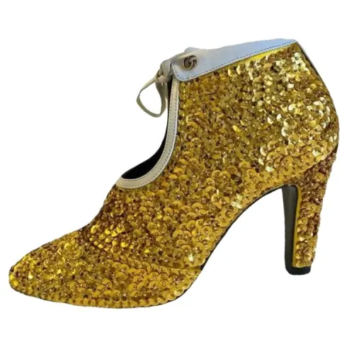 GUCCI High Heels Women's Gold