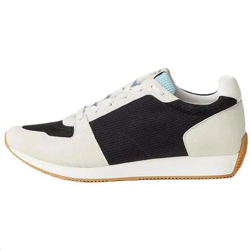 HERMES Escape Mesh Low top Casual Shoes Men's White Black