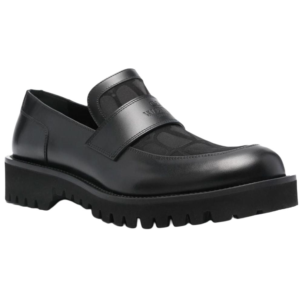 Valentino Toile Iconographe Slip On Loafers