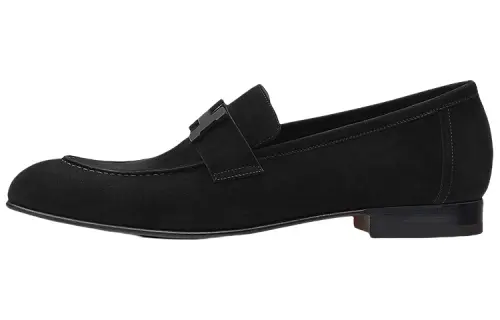 HERMES PARIS Men's Casual Shoes Men's Black
