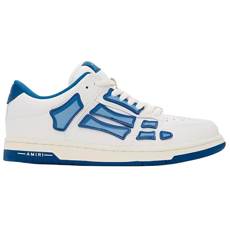 AMIRI Skel Top Low 'White Air Blue'