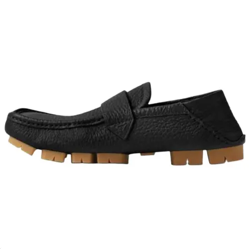 Bottega Veneta Shore Loafers Men's Black