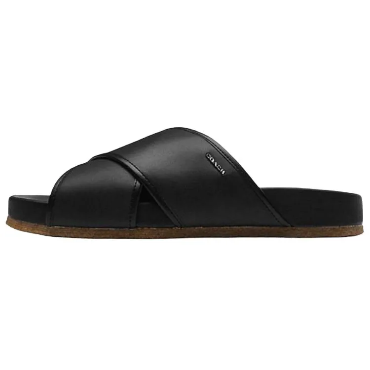 COACH Slide Slippers Men's Black
