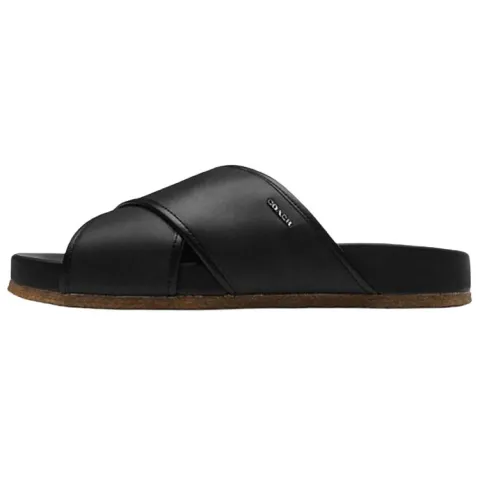 COACH Slide Slippers Men's Black