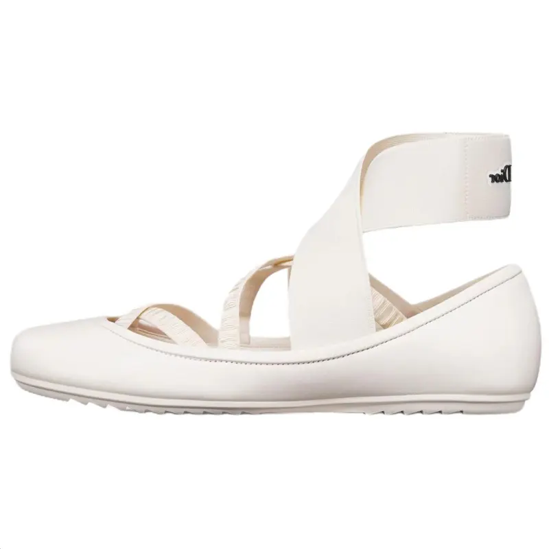 DIOR Shade Lambskin Casual Shoes Women's White