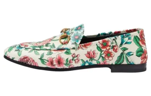 GUCCI Leather Women's Casual Shoes Women's Multicolor