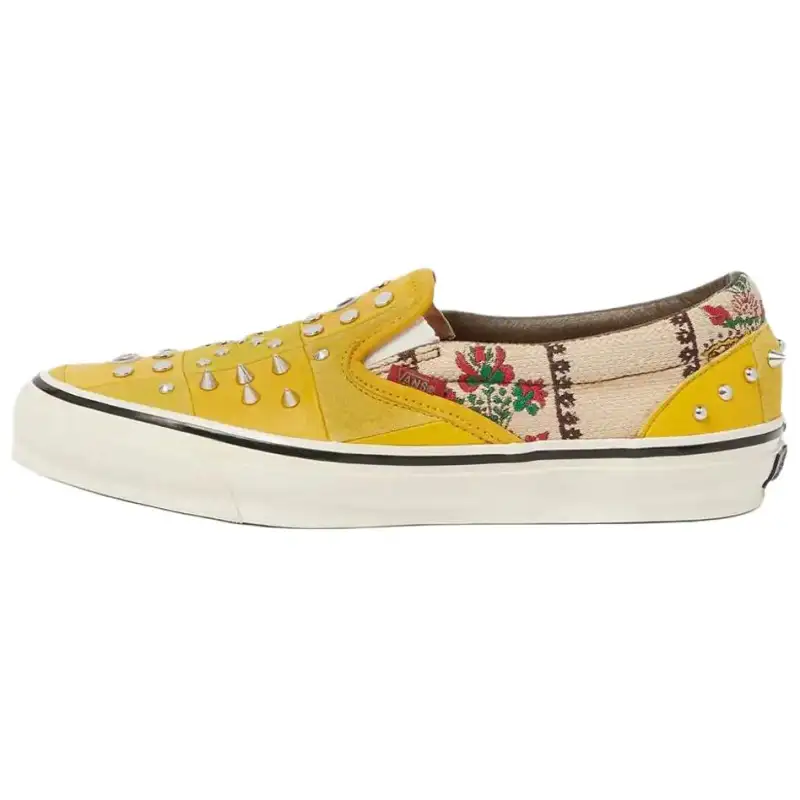 Gucci Vans x Gucci Og Classic Slip-On Lx 'Yellow Patchwork'
