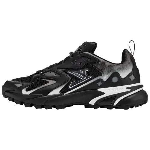 LOUIS VUITTON Runner Tatic Low top Casual Shoes Men's Black