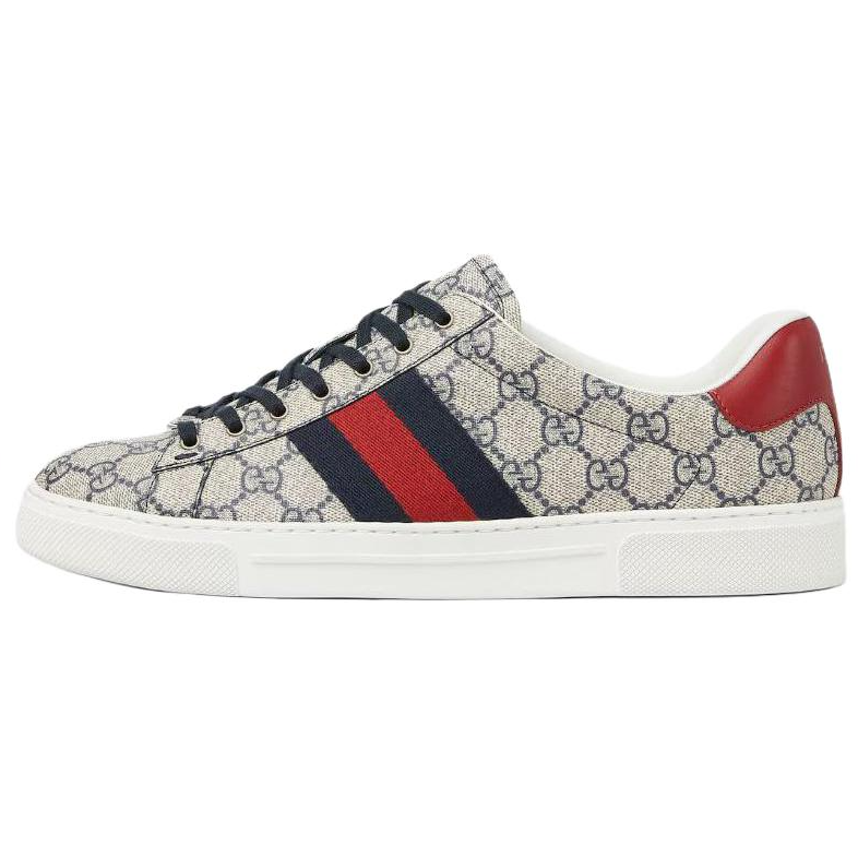 Мужские кеды Gucci ACE (бежевые)