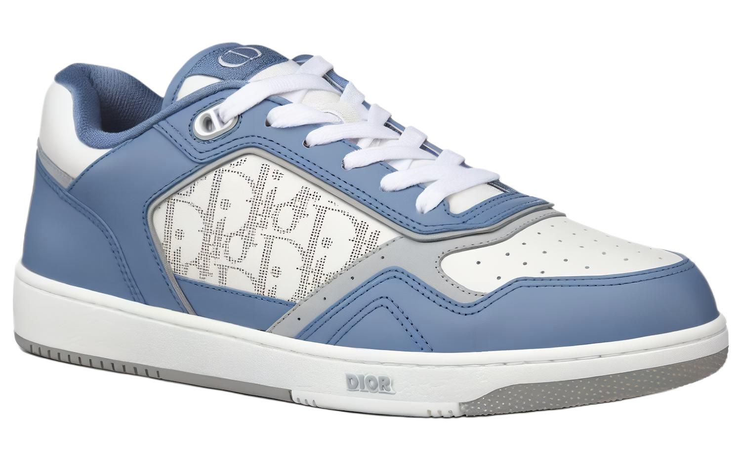 Мужские кеды Dior B27 (синие) — фото 3