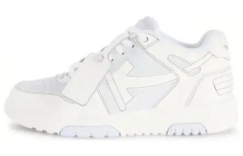 OFF-WHITE Out Of Office leather sneakers Women's