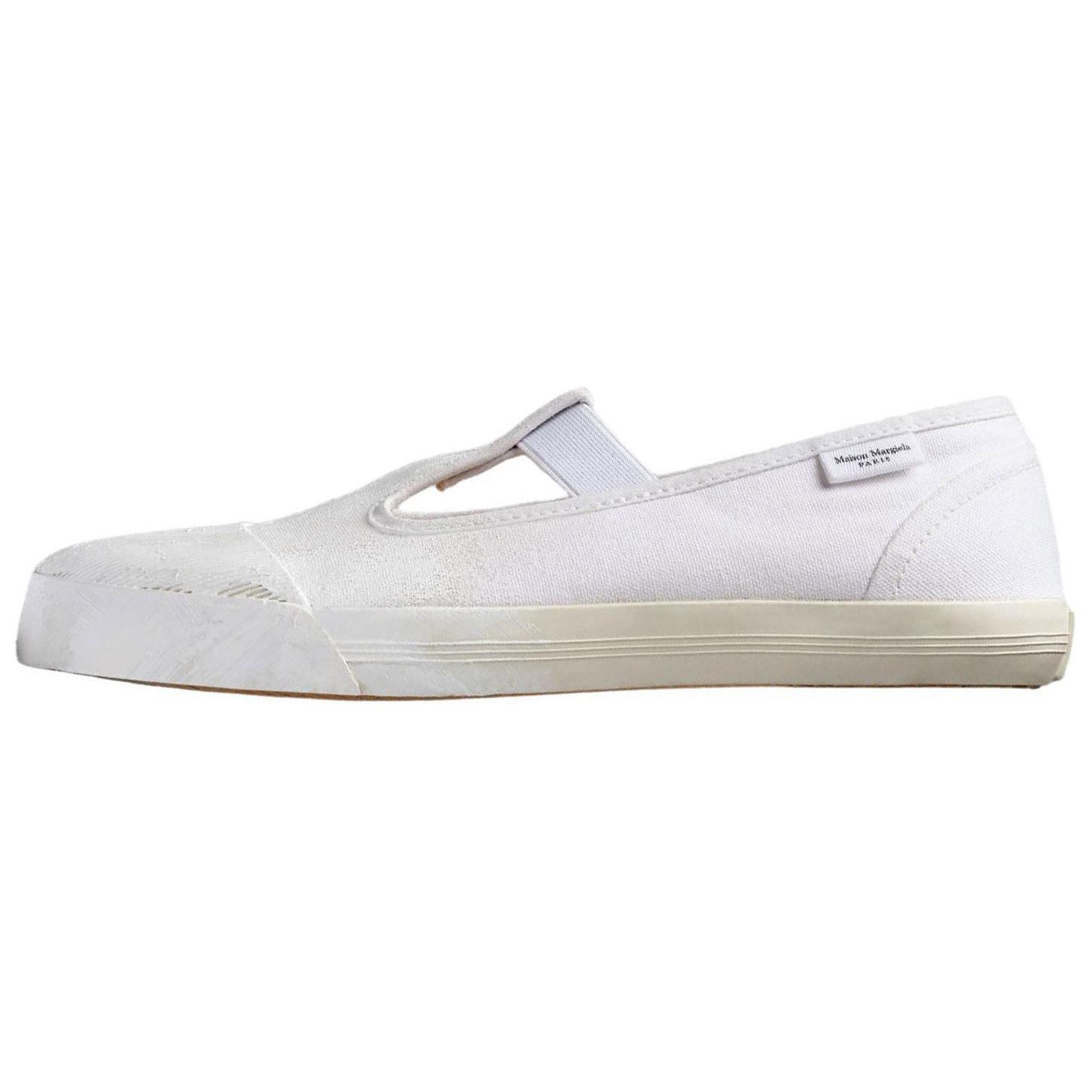 Мужские туфли Maison Margiela Tabi (белые)