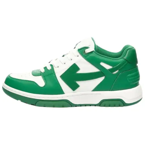 OFF WHITE Out Of Office Low topSports Shoes Green
