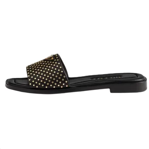 PRADA Slide Slippers Women's Black
