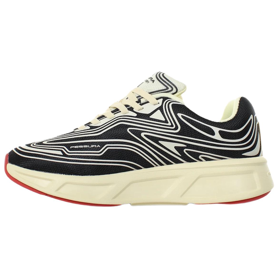 FESSURA Low top Running Shoes Unisex Beige Black