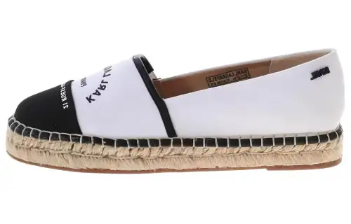 KARL LAGERFELD / Karl Lagerfeld Jeans Espadrilles Women's White Black