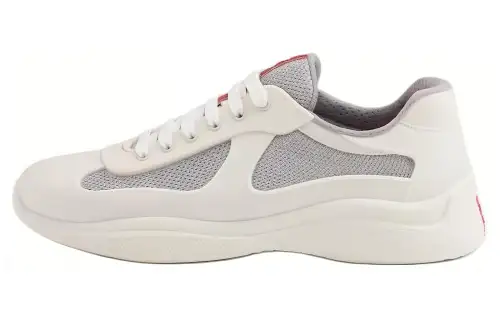 PRADA America's Cup Low top Casual Shoes Unisex Beige