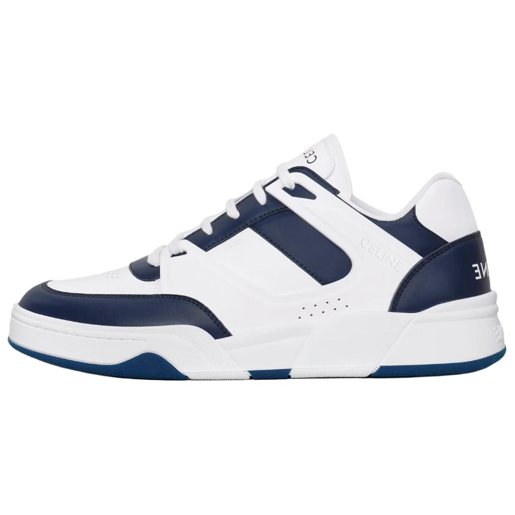 CELINE CT 07 Low Optic White Navy