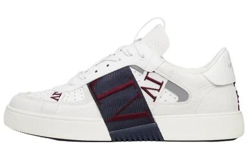 Valentino VL7N Round Toe Lace Up Sneakers