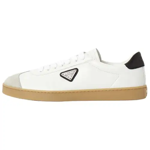 PRADA Low top Skateboard Shoes Men's White
