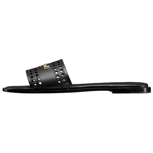 DIOR D Lane Slide Slippers Women's Black