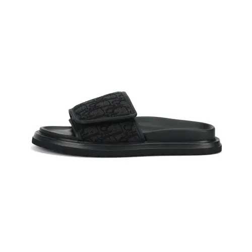 DIOR Aqua Slide Slippers Men's Black