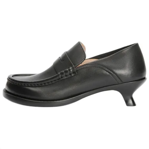 LOEWE Campo Loafers 4cm Women's Black