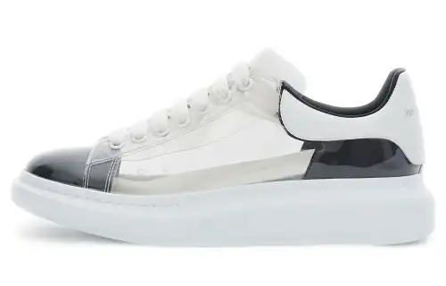 Alexander McQueen Oversized Sneaker Low top Stylish Skateboarding Shoes Men's White
