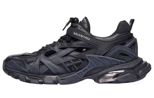 Balenciaga Track.2 Clear Sole Black