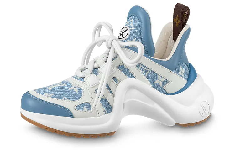 LOUIS VUITTON Archlight 1.0 Sneakers 'Denim Monogram' Women's
