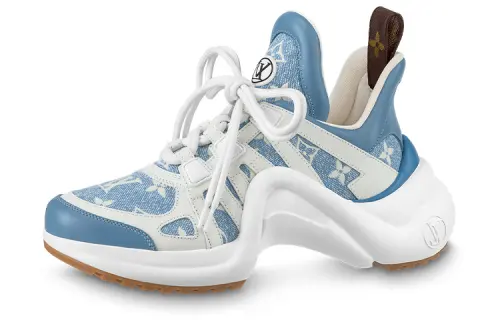 LOUIS VUITTON Archlight 1.0 Sneakers 'Denim Monogram' Women's