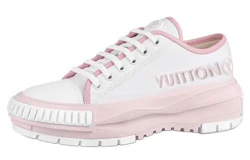 LOUIS VUITTON Squad Sneakers 'White Pink' Women's