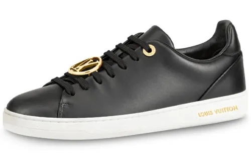LOUIS VUITTON Lv Frontrow Sports Shoes Black Women's