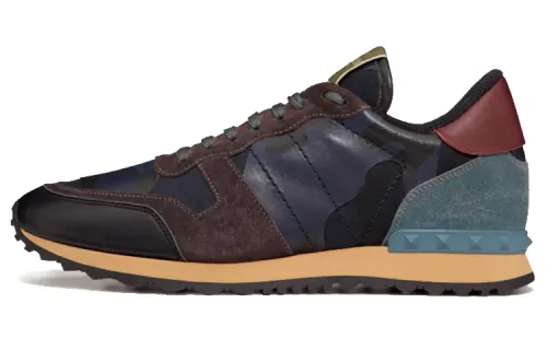 Valentino Rockrunner 'Camo - Marine Blue Brown'