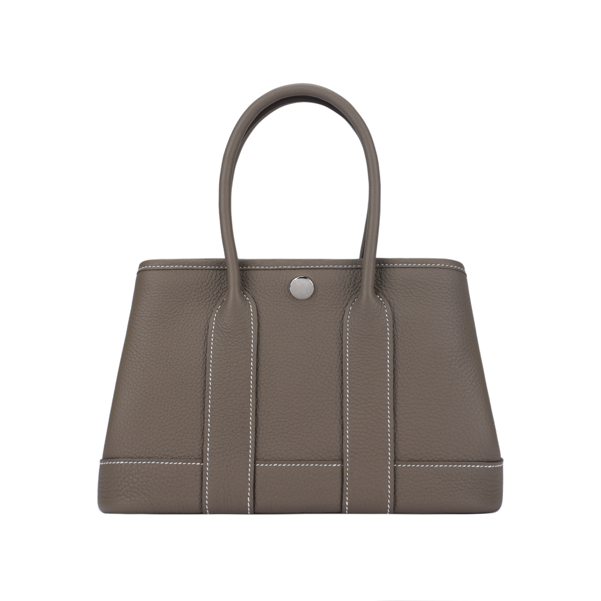 Женская сумка Hermes Neo Garden 23 Togo 18 Etoupe (серый) — фото 5