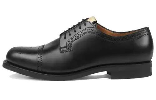 GUCCI Perforated Leather Brogues