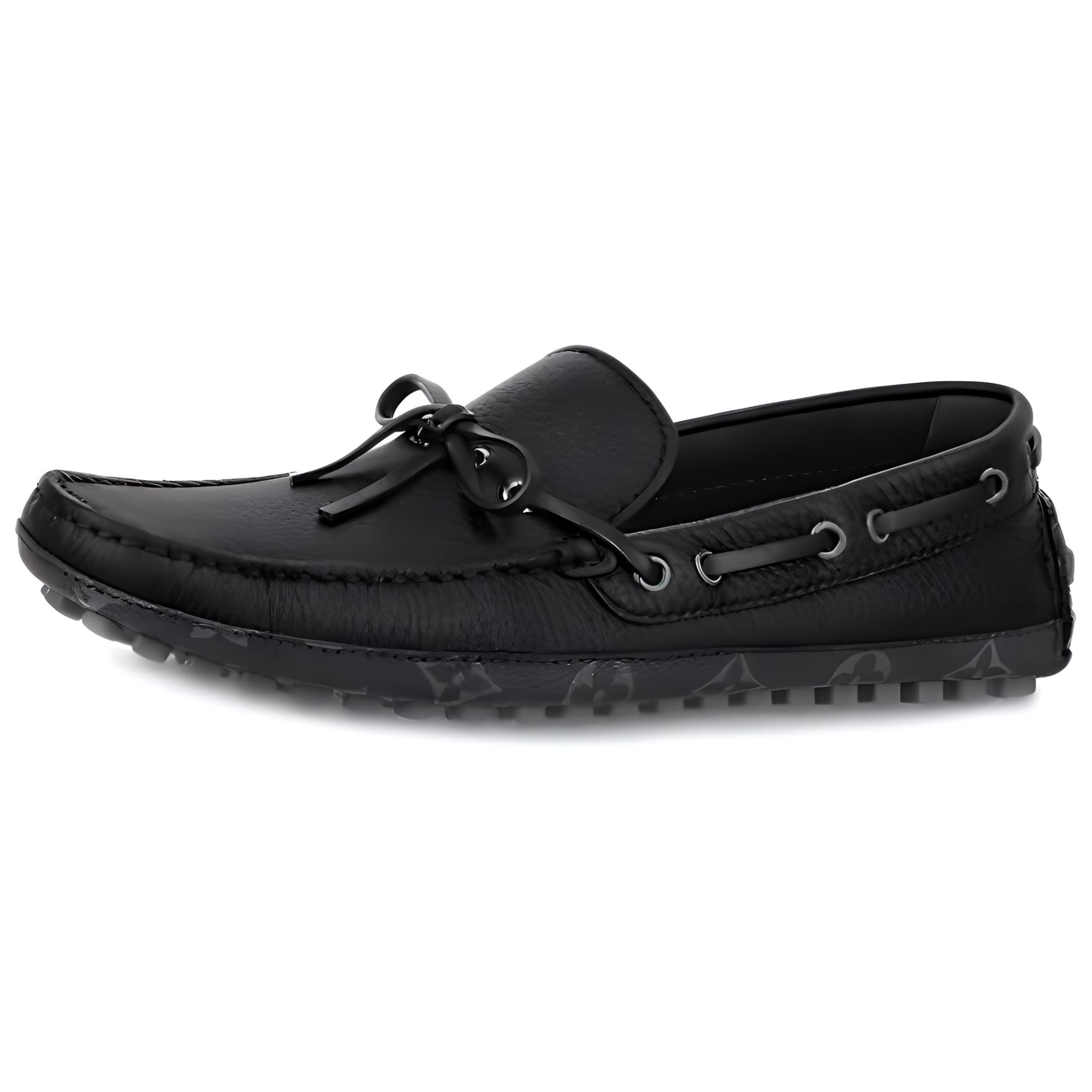 LOUIS VUITTON Arizona Moccasin Shoes 'Black'