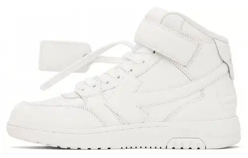 OFF-WHITE Out Of Office High-top Sneakers