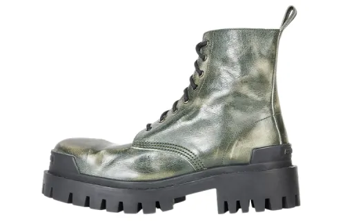 Balenciaga Women's Strike Bootie 'Khaki'