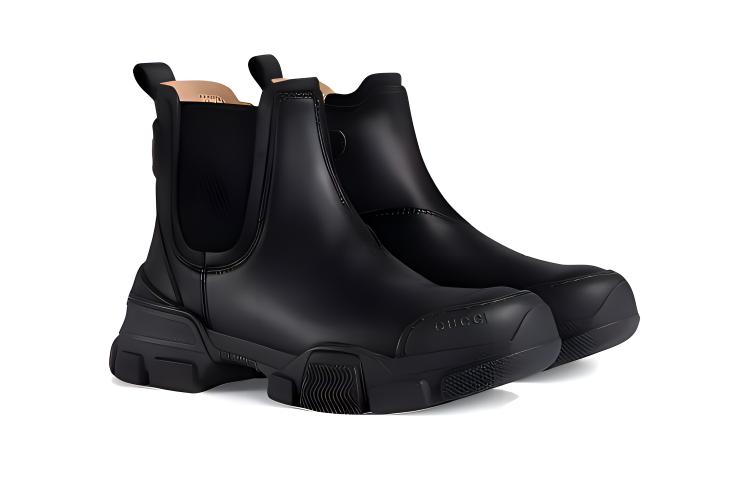 Ботинки Gucci (черные) — фото 2