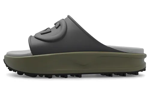 Gucci Sandal 'Interlocking G - Dark Grey Khaki'
