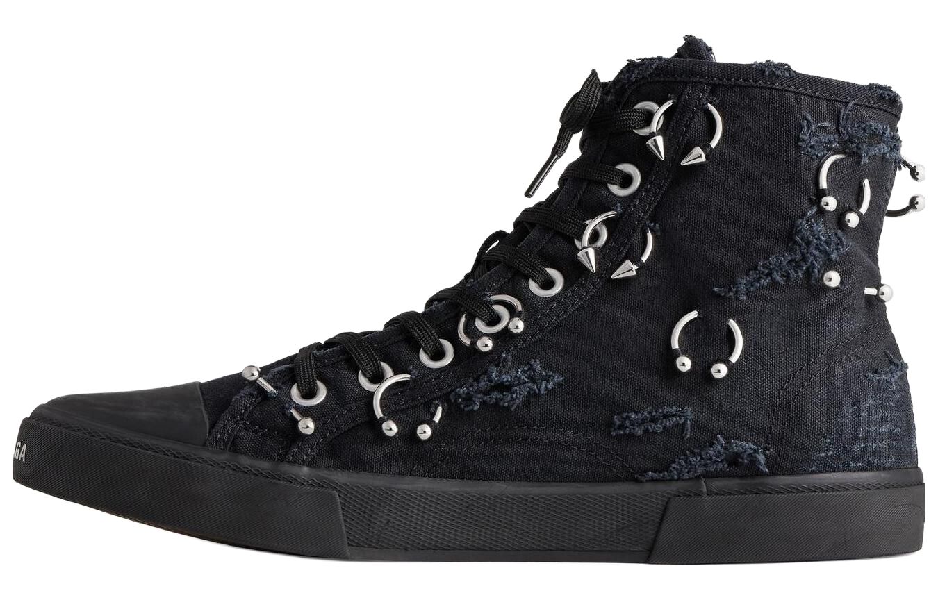 Женские кеды Balenciaga Paris (черный)
