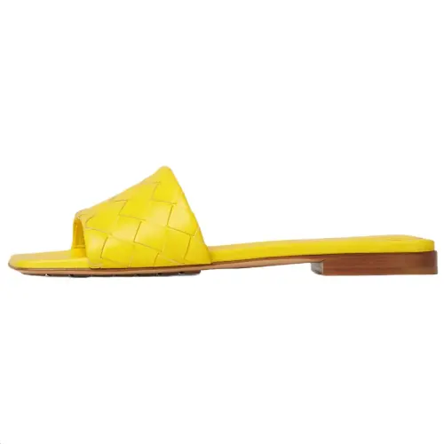 Bottega Veneta Slide Slippers Women's Yellow