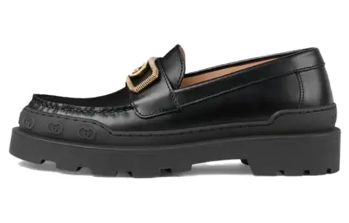 GUCCI Loafers Women's Black