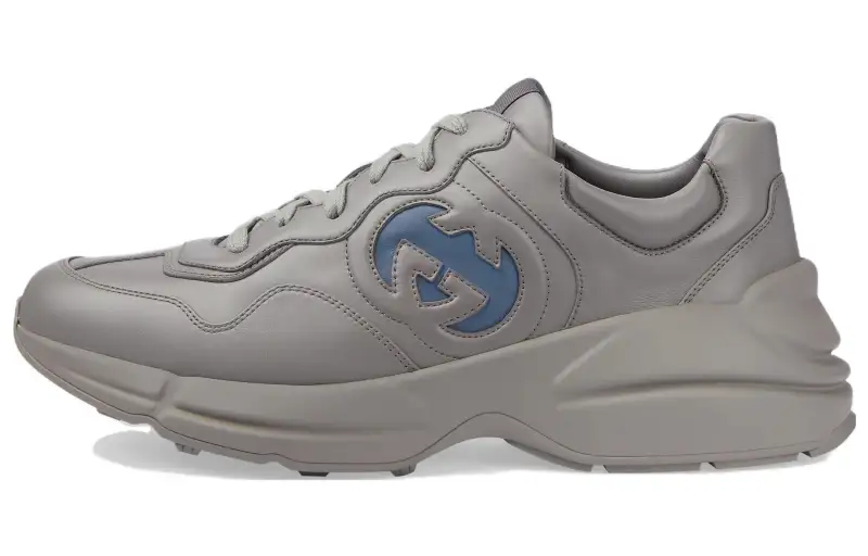 Gucci Rhyton 'Interlocking G - Dusty Grey Aqua Blue'
