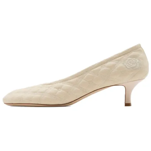 Burberry High Heels 4.5cm Women's Beige