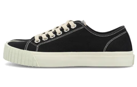 Maison Margiela Tabi Low Top Black White Women's