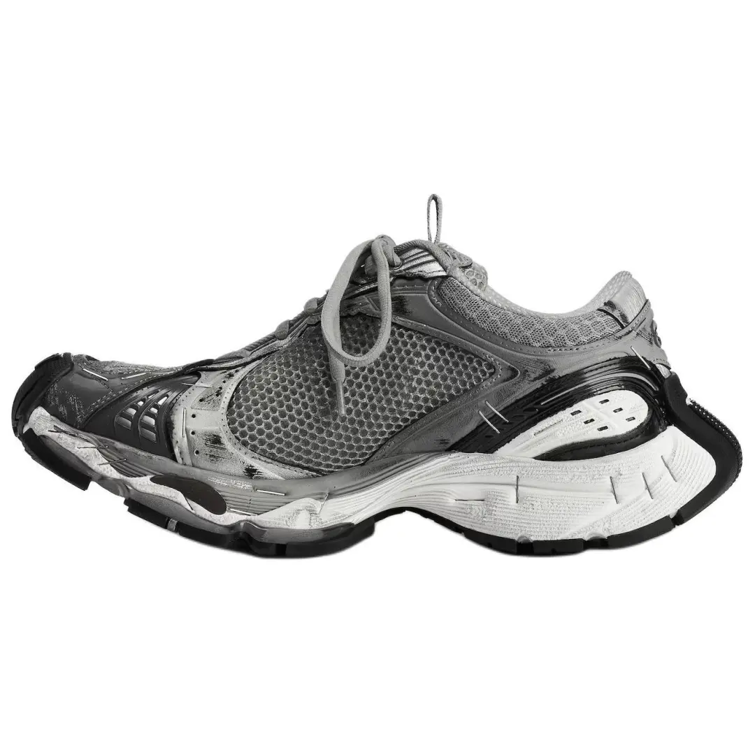 Balenciaga Stapler Lace Up Sneakers