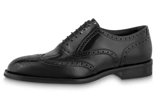 LOUIS VUITTON Graduate Lace Up Derby Shoes 'Black'